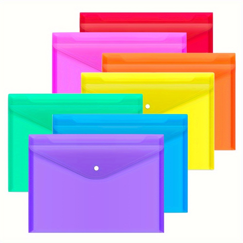 أكياس ملفات بحجم A4/ليتر مع زر - مراجعة Home Office Organization وسعره