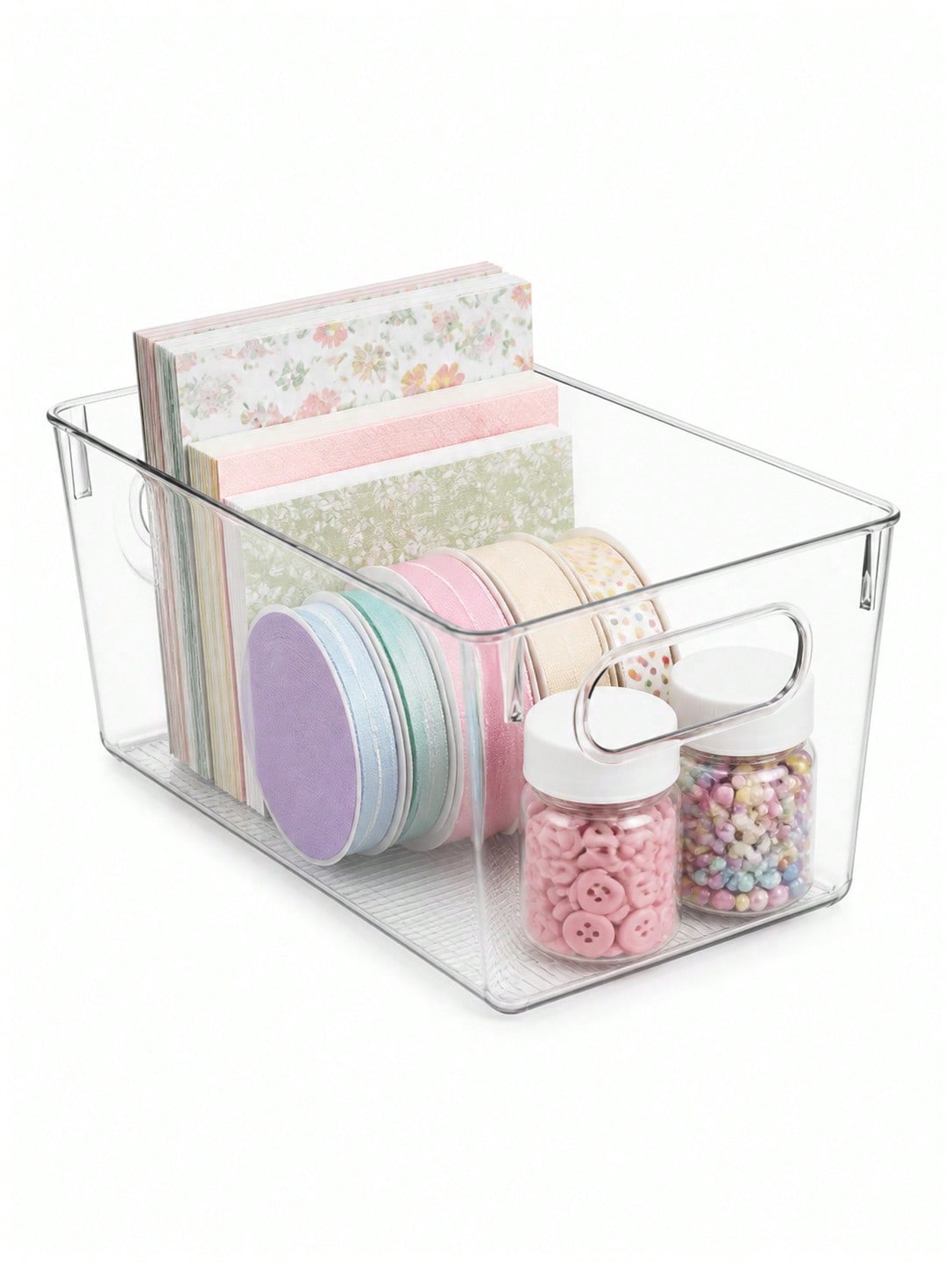 مجموعة من 8 صناديق تخزين شفافة - مراجعة Home Office Organization وسعره