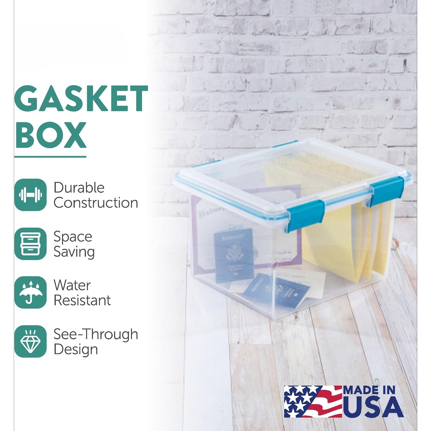 صندوق تخزين مزود بأغطية للمنزل - مراجعة Home Office Box وسعره