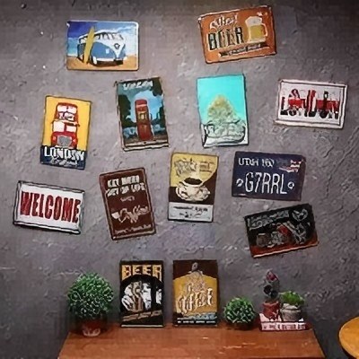 لوحة جدارية معدنية بتصميم امرأ - مراجعة Home Office Gif وسعره