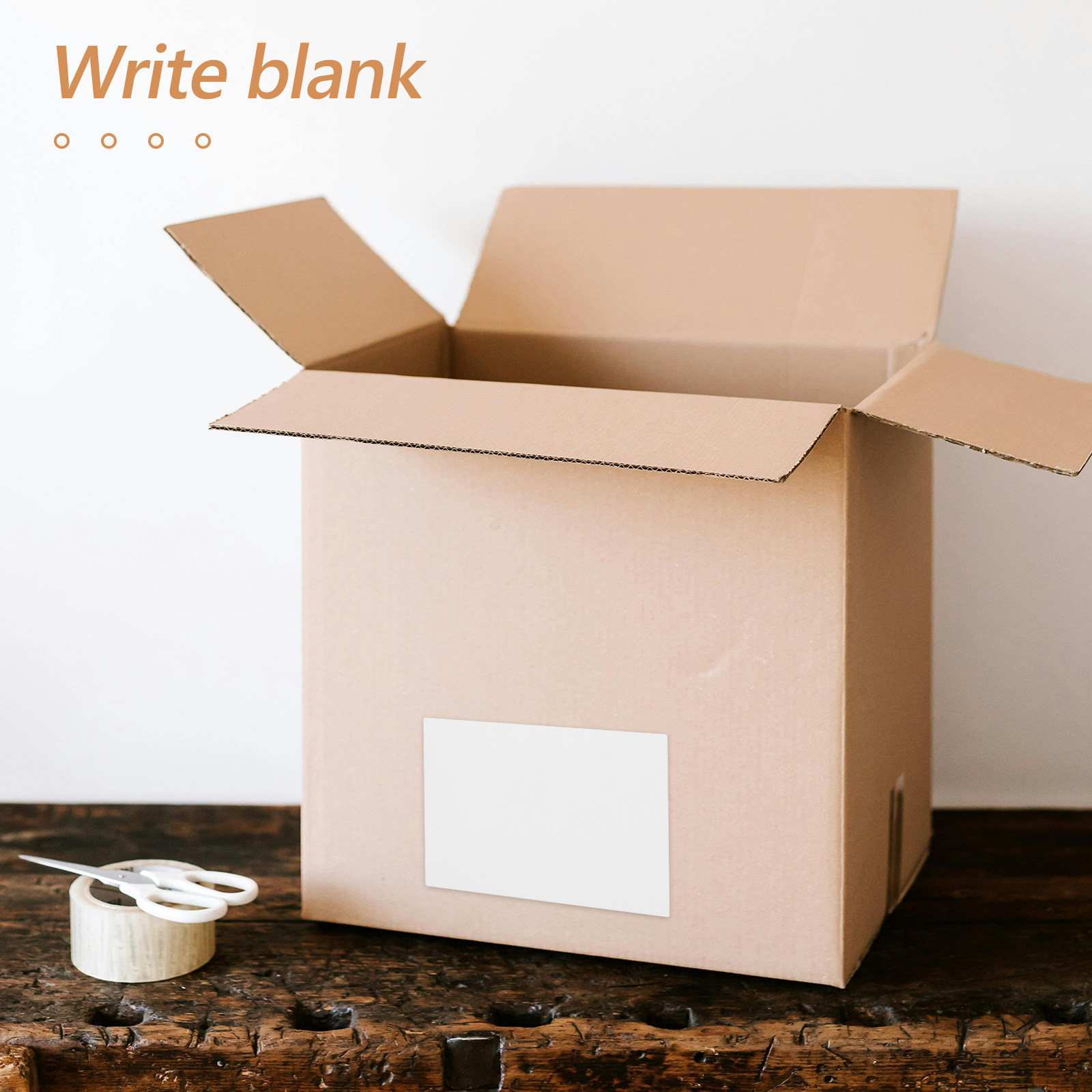 50 قطعة من ملصقات صناديق التخز - مراجعة Home Office Box وسعره