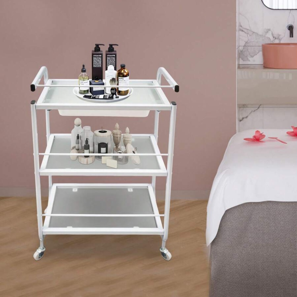 عربة متعددة الاستخدامات بيضاء  - مراجعة Home Office Kitchen وسعره